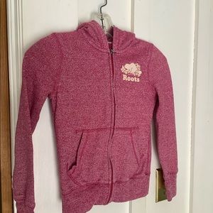 Pink Roots Zip Up Size 7/8